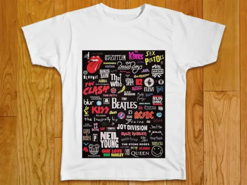 Camiseta Rock