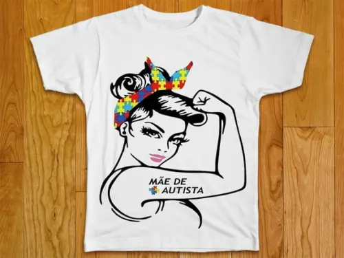 Camiseta Mãe de Autista