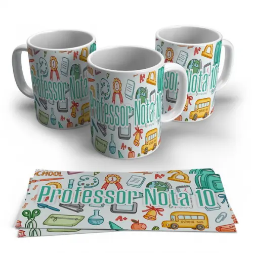 Caneca Professor Nota 10