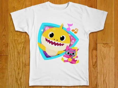 Camiseta Infantil Baby Shark