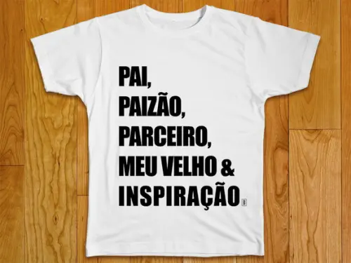 Camiseta Pai Paizão Parceiro