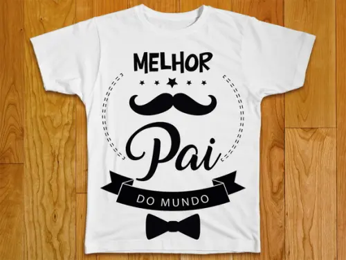 Camiseta Melhor Pai do Mundo