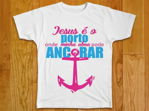 Camiseta Religiosa Jesus É o Porto