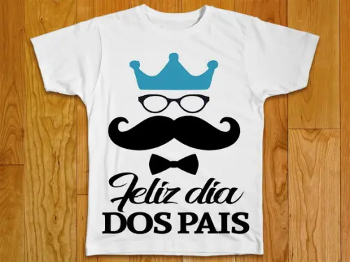 Camiseta Feliz Dia dos Pais