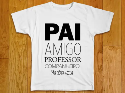 Camiseta Pai Amigo