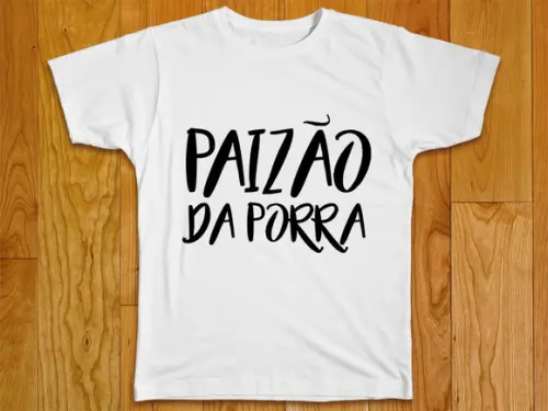 Camiseta Paizão da Porra