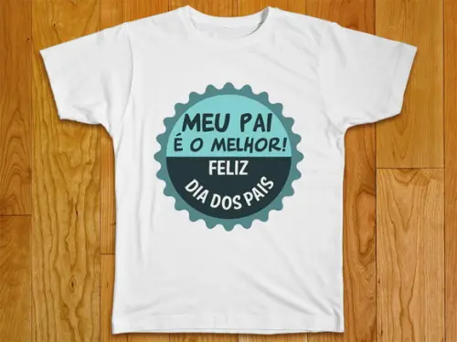 Camiseta Meu Pai é O Melhor