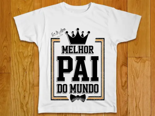 Camiseta Melhor Pai Do Mundo