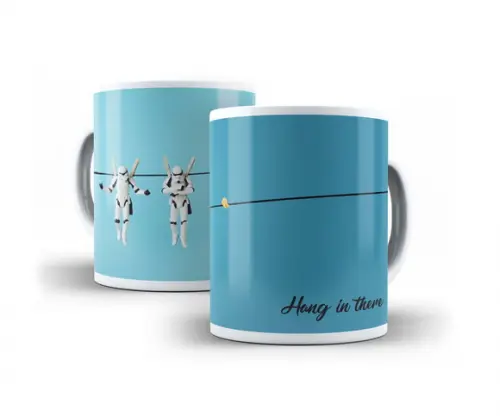 Caneca Porcelana Star Wars