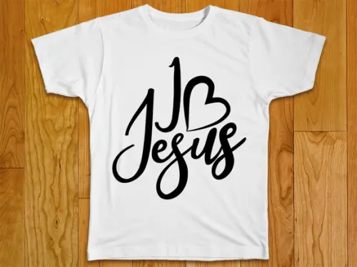 Camiseta I Love Jesus