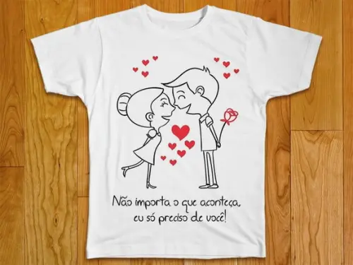 Camiseta Dia dos Namorados