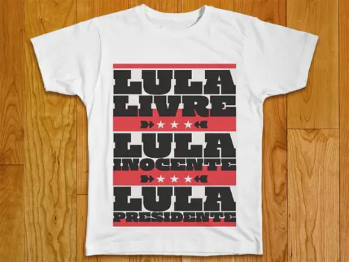 Camiseta Lula Livre