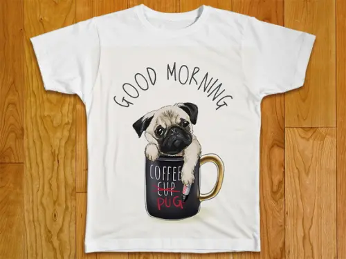 Camiseta Pug