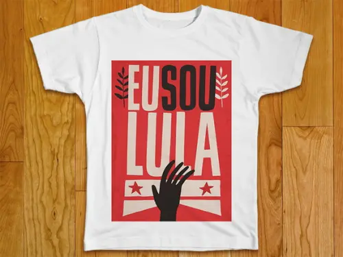 Camiseta Eu Sou Lula