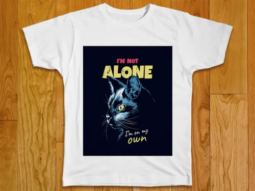 Camiseta Gato Preto