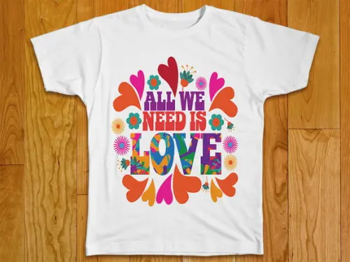 Camiseta Feminina All We Need is Love