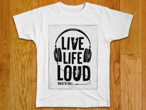Camiseta Rock