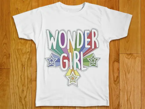 Camiseta Wonder Girl