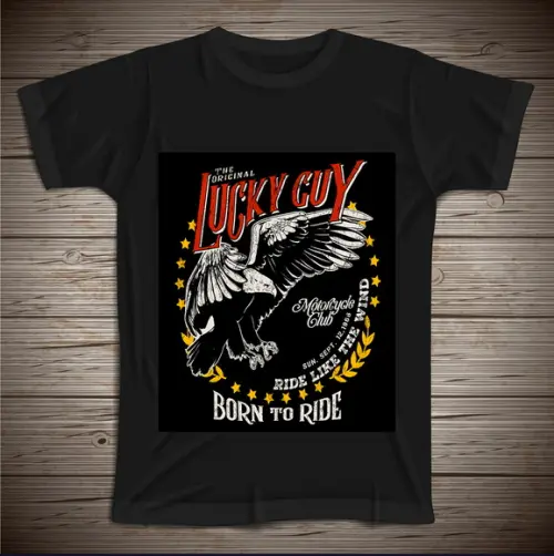 Camiseta Born To Ride