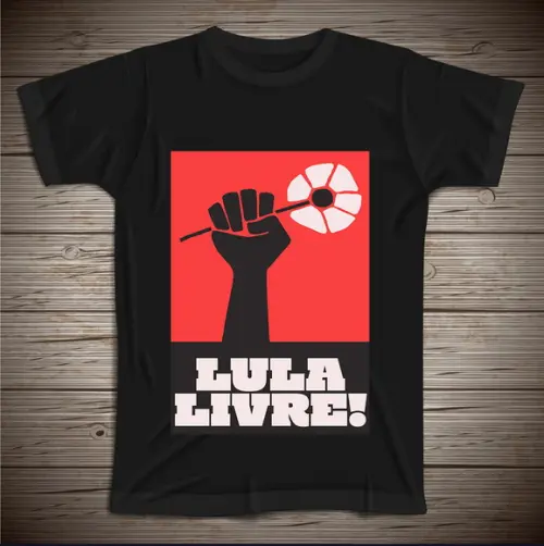 Camiseta Lula Livre