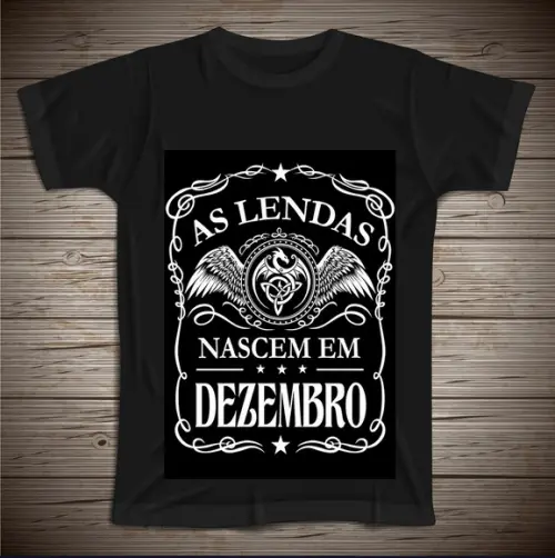 Camiseta as Lendas Nascem