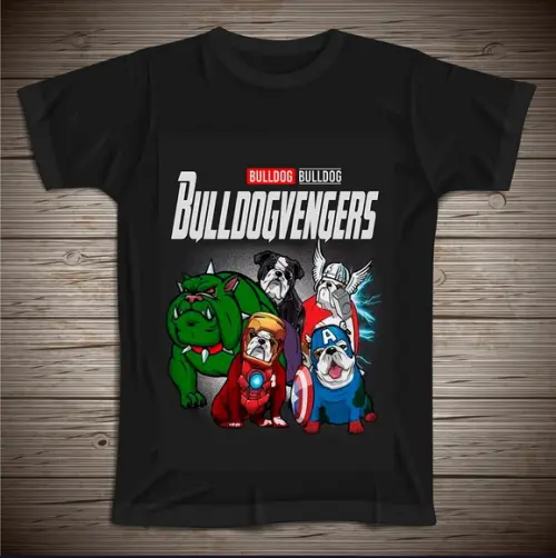 Camiseta Bulldog Avengers