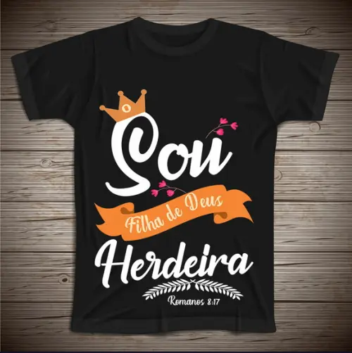 Camiseta Sou Filha de Deus