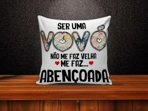 Almofada Decorativa Vovó Abençoada