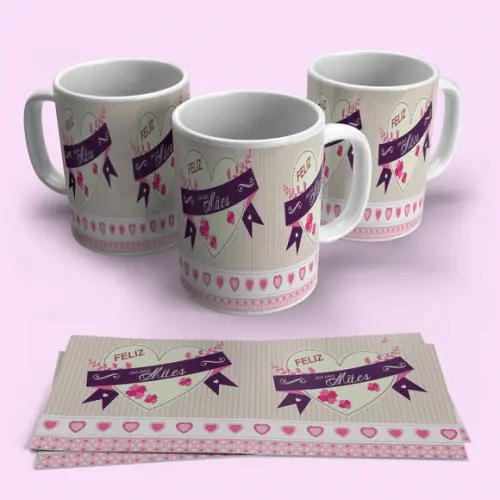 Caneca Feliz Dia das Mães