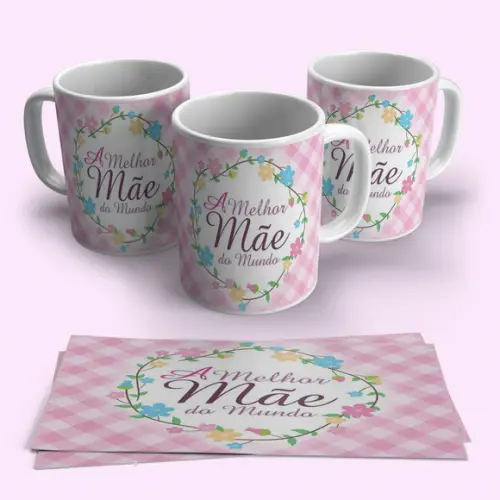 Caneca A Mellhor Mãe do Mundo