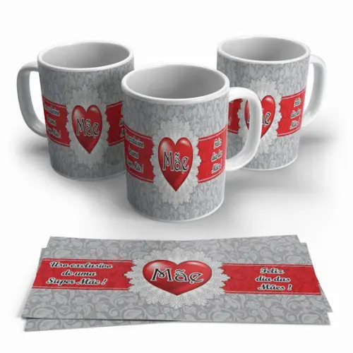 Caneca Porcelana Mãe