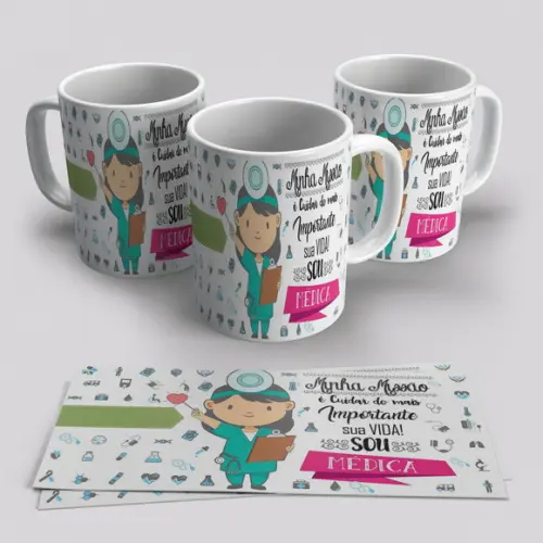 Caneca Profissão Médica