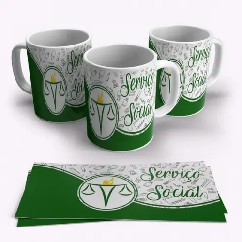 Caneca Profissão Serviço Social
