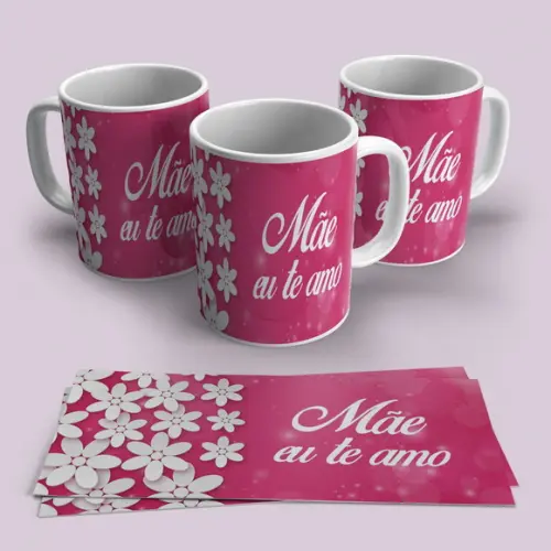 Caneca Mãe Eu Te Amo