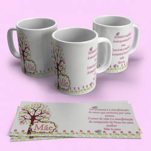 Caneca Porcelana Dia das Mães