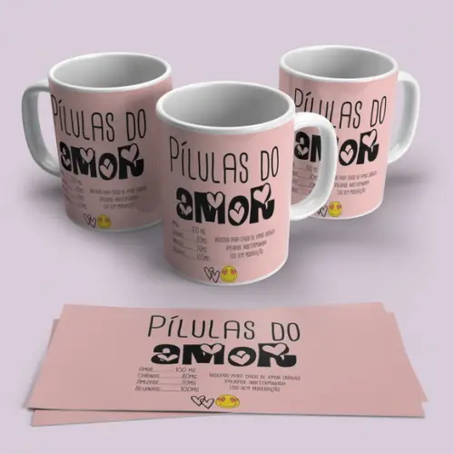 Caneca Pílulas do Amor