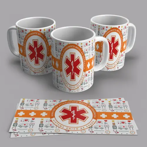 Caneca Porcelana Samu