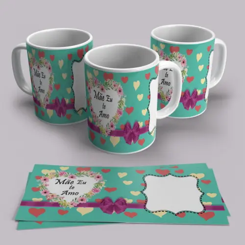 Caneca Mãe Eu Te Amo