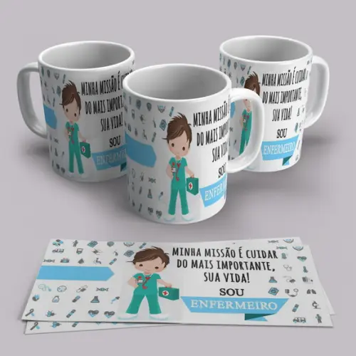 Caneca Profissão Enfermeiro