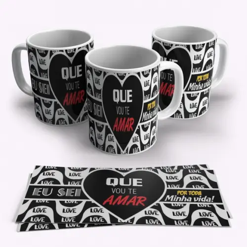 Caneca Eu Sei Que Vou Te Amar