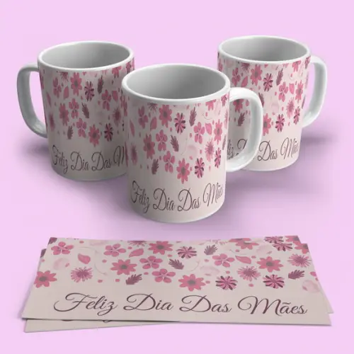 Caneca Feliz Dia das Mães