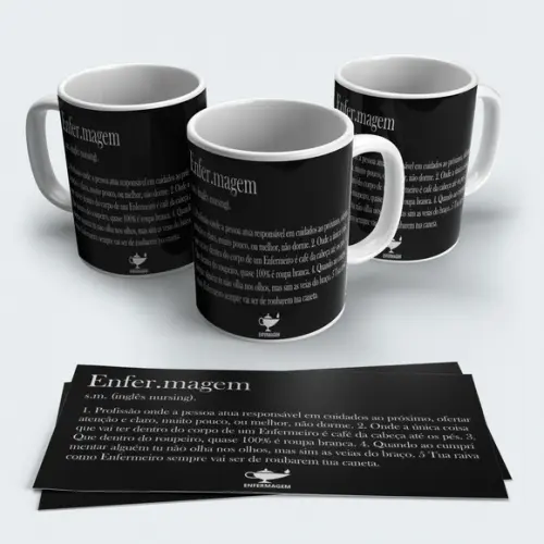 Caneca Profissão Enfermagem