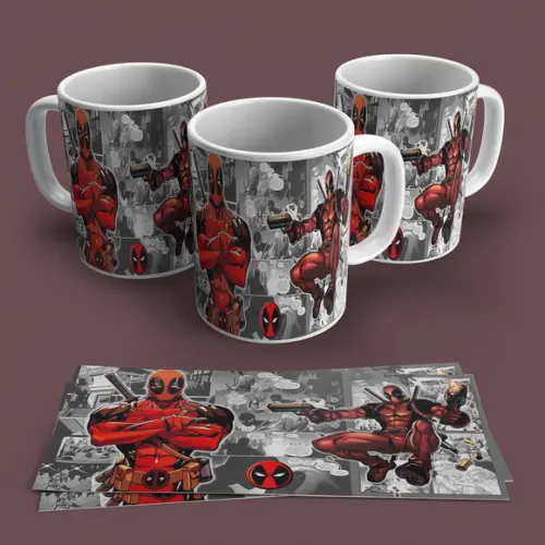 Caneca Porcelana Deadpool