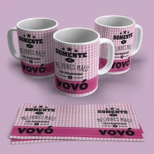 Caneca Somente As Melhores Mães são Promovidas a Vovó