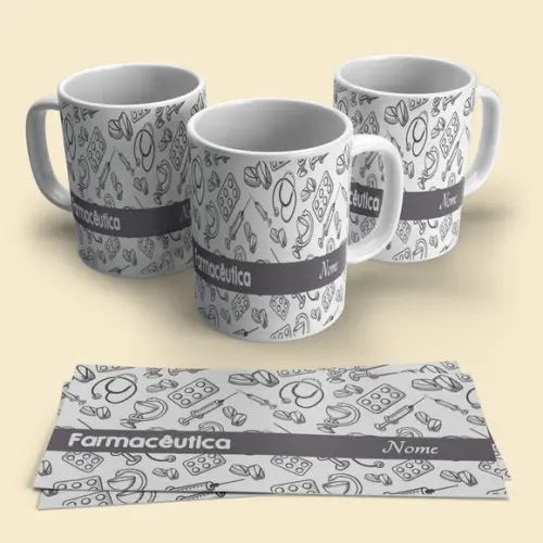 Caneca Profissão Farmaceutica
