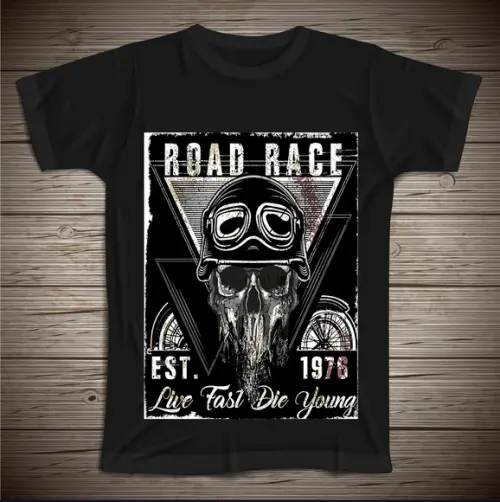 Camiseta Road Race Motociclismo