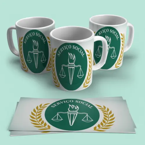 Caneca Profissão Serviço Social