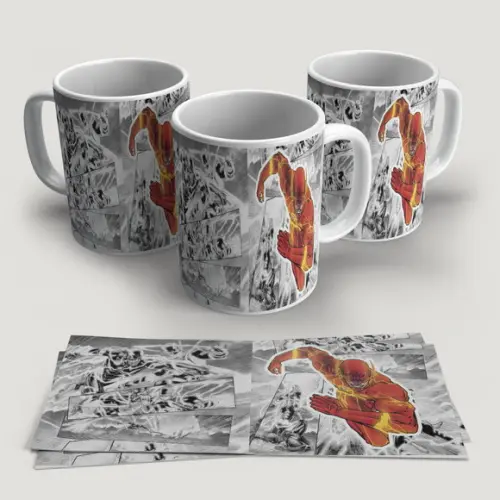Caneca Porcelana Flash
