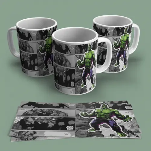 Caneca Porcelana Hulk