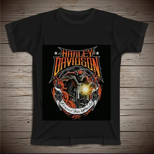 Camiseta Harley Motociclismo